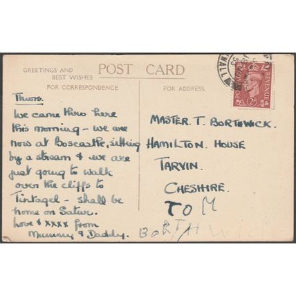 Porchway, St Mary Magdalene, Launceston, Cornwall, 1953 - Postcard