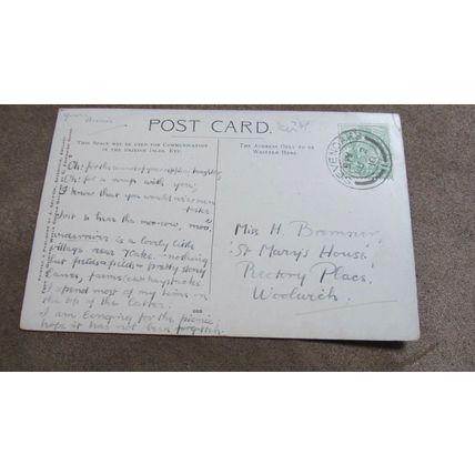 1910 fr J Salmon Postcard - Knole House, Sevenoaks Kent - Artist Essenhigh Corke