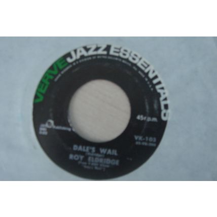 A2-ROY ELDRIDGE-Rockin' Chair/Dale's Wail-US 7" SINGLE-NM-JAZZ Roy Eldridge