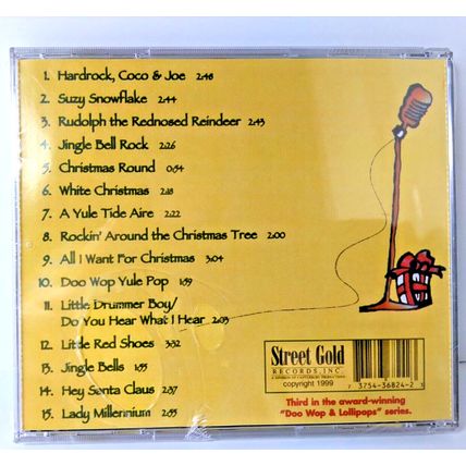 Doo Wop Yule Pop by Stormy Weather (CD, 1999, Street Gold) - SEALED! FAST SHIP!