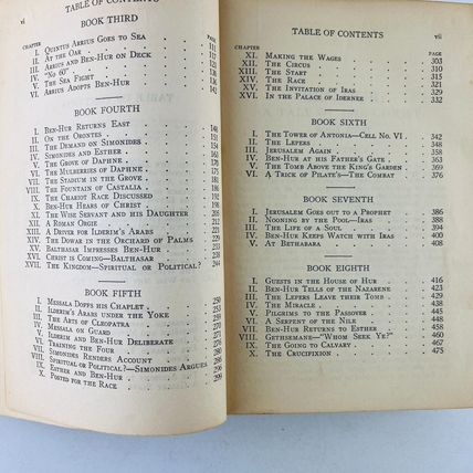 Ben-Hur by Lew Wallace Harper & Brothers New York 1922 Hardcover Edition Vintage