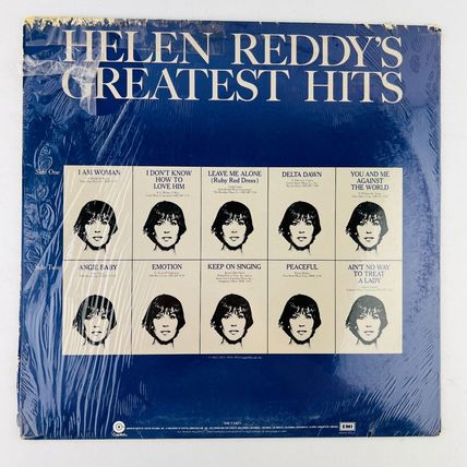 Helen Reddy's Greatest Hits Vinyl LP Record Album SW 11467