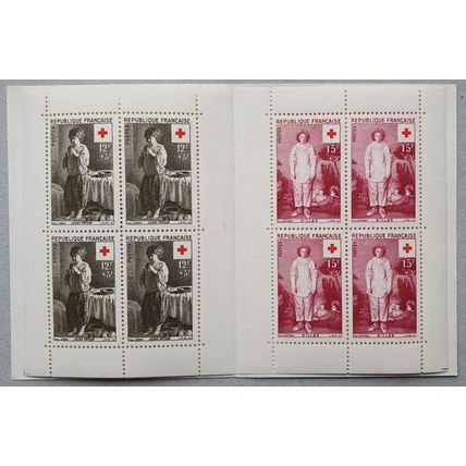 FRANCE: 1956 Red Cross Booklet : XSB6 MNH