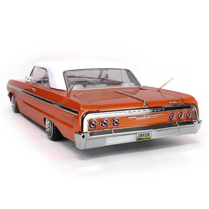REDCAT SIXTYFOUR RTR RC LOWRIDER CAR 1:10 1964 CHEVY IMPALA HOPPING Orange/White