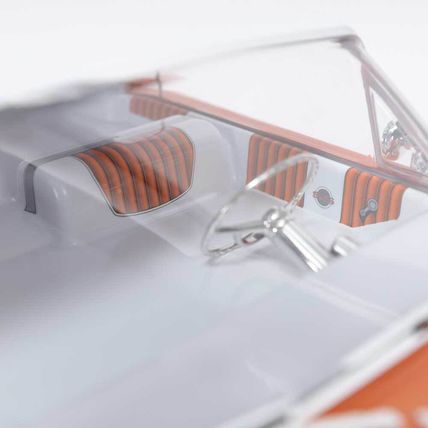 REDCAT SIXTYFOUR RTR RC LOWRIDER CAR 1:10 1964 CHEVY IMPALA HOPPING Orange/White