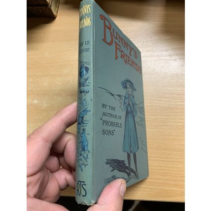 RARE* c1920s AMY LE FEUVRE "BUNNY'S FRIENDS" FICTION ILLUSTRATED BOOK (P3)