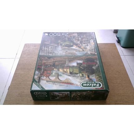 MAIL BY RAIL by Marcello Corti Jigsaw Puzzles (2 x 500 Piece SEE NOTES) 2020