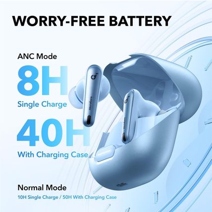Soundcore by Anker Liberty 4 NC Wireless Noise Cancelling Earbuds, 98.5% Noise R