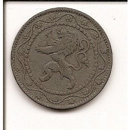 BELGIE 25 CENT. 1917 FR / VL