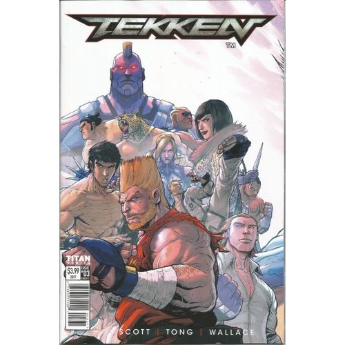 Tekken : Blood Feud (2017) #3 Titan Comics Cover C Jin Kazama