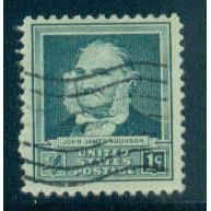 Used 874 1c John Audubon Fine NA0705