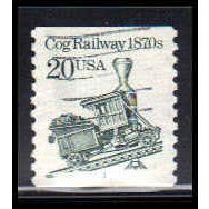 Used 2463 20c Railway Cog Very Fine CNS 1 PA6301