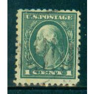 Used 424 1c George Washington Fine A09185