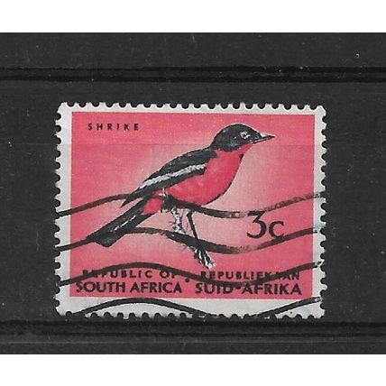 SouthAfrica.SG203 3c Burchell's Gonolek.Type Unchecked.Fine Used.Sept21h