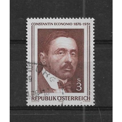 Austria.Birth Centenary Constantin Economo (brain specialist) stamp.F/Used.Aug22