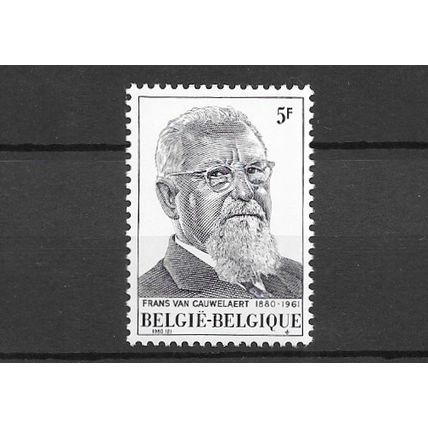 Belgium 1980 Cauwelaert Anniversary MNH set S.G. 2585