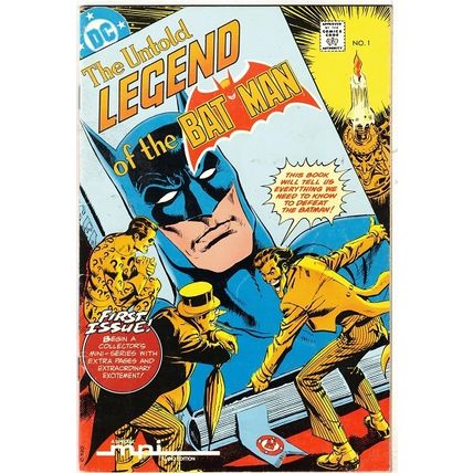 THE UNTOLD LEGEND of the BATMAN # 1 cereal promo