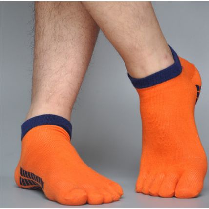 Low Cut 5 Pairs Men's five finger toe Breathe Socks Cotton Ankle Casual Sports
