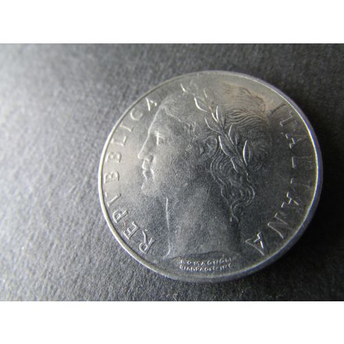 1956 ITALY ONE HUNDRED LIRE FREE POST. AX