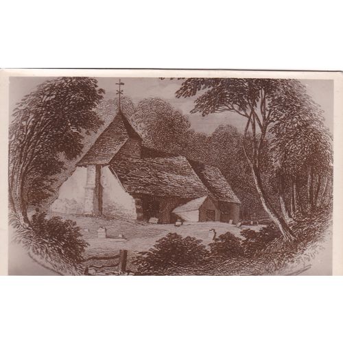 Hollington Church in the Woods Sussex Postcard (SX73068)