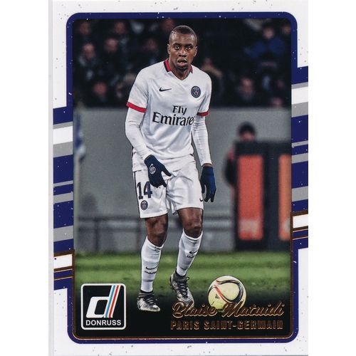 2016 Donruss Soccer 125 Blaise Matuidi Paris Saint-Germain