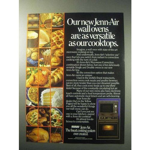 1985 Jenn-Air Microwave/Convection Wall Oven Ad
