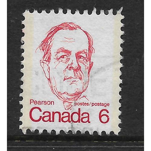 CANADA 1972 SG698 6c INDIAN RED USED#2
