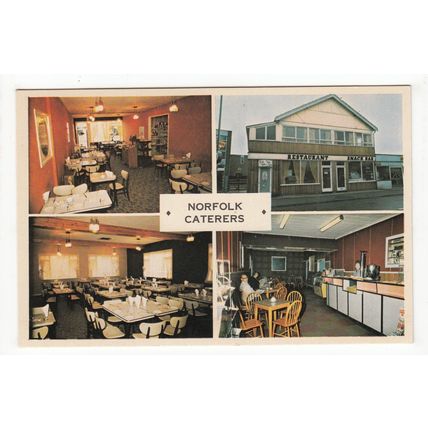 The Norfolk Caterers Restaurant Wroxham Postcard