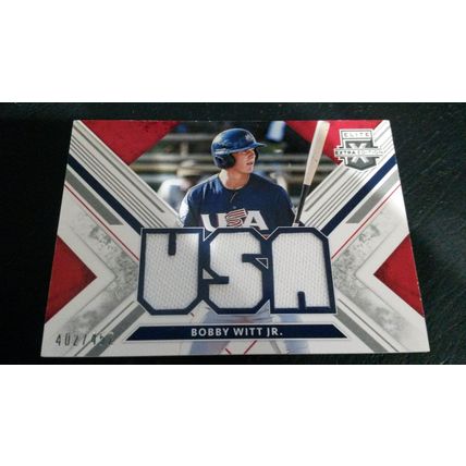 2019 Panini Elite Extra Edition USA National Team Materials Black Card # USA-BW