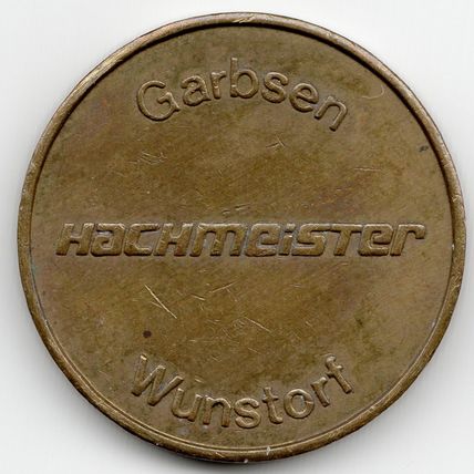 Germany : Car Wash Token : Kärcher Clean Park Hachmeister Garbsen Wunstorf