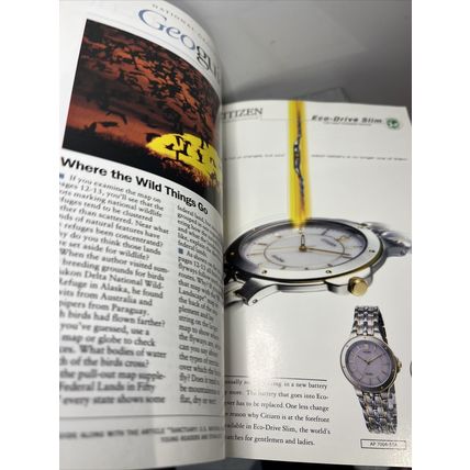 National Geographic Magazine October 1996 African Gold - Vintage Collectable
