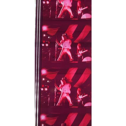 ALICE COOPER. Pk MTP - a010J . 1 STRIP OF 5 - 35MM FILM CELLS.