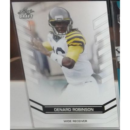 2013 Leaf Draft DENARD ROBINSON (Michigan/Jaguars) Rookie Card #17