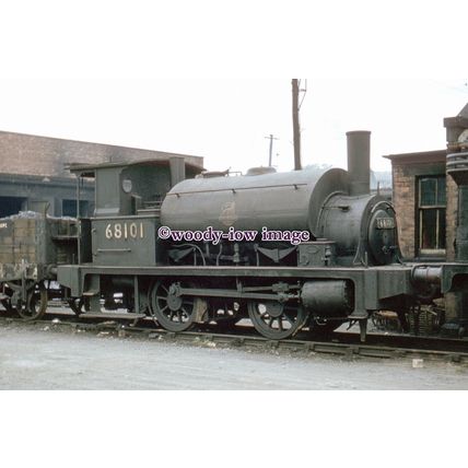 pu2688 - Engine No.68101 at Dumfermline Shed in Scotland - photograph 6x4