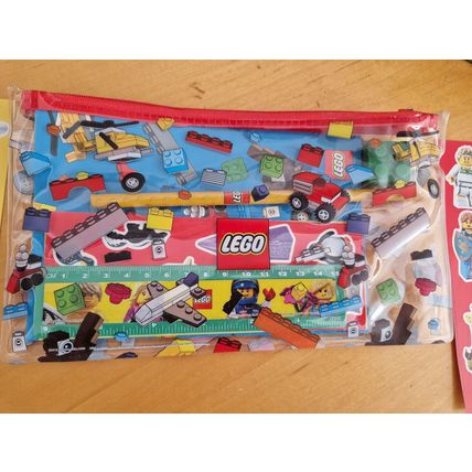 LEGO 7 Piece Pencil Case Pack