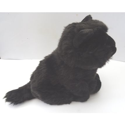 BLACK CAT 12" HAND MADE TOY PERSONALISED, GIFT WRAPPED OR AS IS