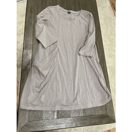 Shirt Med 3/4 Sleeve Grey Shane Pocket Comfy Sleepwear Comfort wear Loungewear
