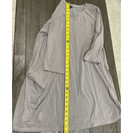 Shirt Med 3/4 Sleeve Grey Shane Pocket Comfy Sleepwear Comfort wear Loungewear