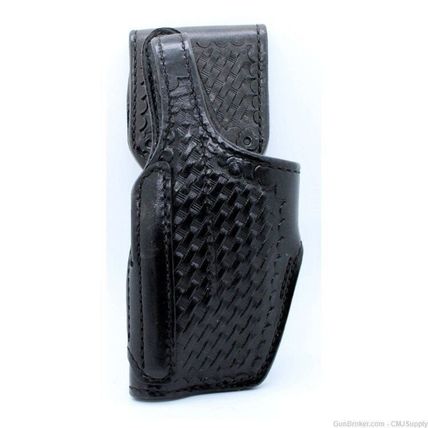 LH S&W 3"-3.5" Autos Grab Resistant Black Weave Gould & Goodrich Holster