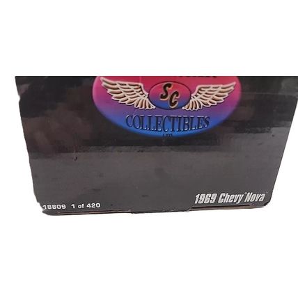 1/18 ( IB 85 ) Super Cars blown blue 1969 -70 Yenco Nova drag car