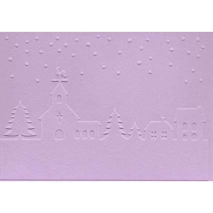 A6 Embossed Card. 10 Sheets. Christmas. Cardmaking Scrapbooking Crafts