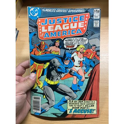 DC COMICS JUSTICE LEAGUE OF AMERICA #172 NOV 1979 (VFN) COMIC (LL)