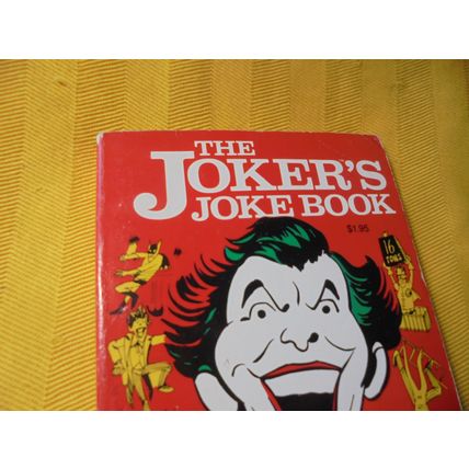 Oddball Item! JOKER'S JOKE BOOK Paperback!! 1988! TOR Books! $30.00 Shipped!!