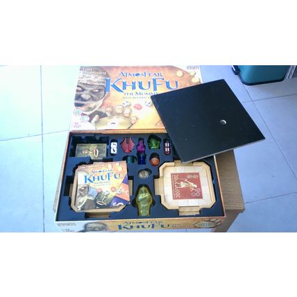 ATMOSFEAR: KHUFU THE MUMMY DVD BOARD GAME (Vivid Games) 2005 - SEE NOTES