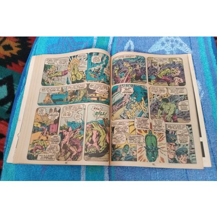 Bronze Age Marvel Treasury Edition Hulk On The Rampage Vol 1 # 5 1975 Fine 6.0