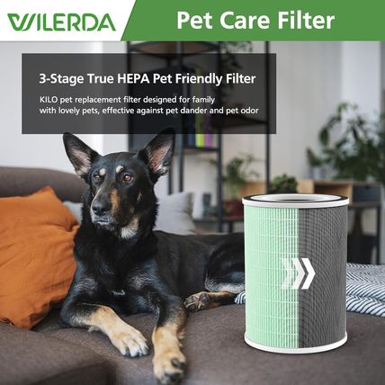 2 Pack True HEPA H13 KILO Pet Filter, Compatible with Afloia KILO, KILOPLUS, KIL