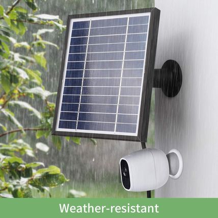 Itodos Solar Panel Works for Arlo Pro and Arlo Pro 2, 11.8Ft Outdoor Power Charg