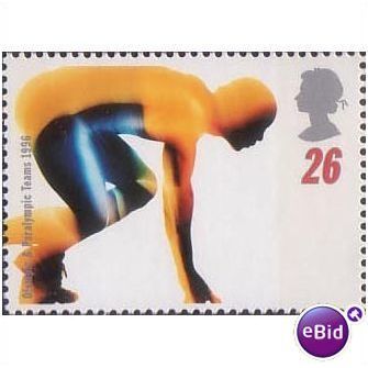 GB 1996 Olympic & Paralympic Games 26p Athlete Unmounted Mint SG 1930 Sc 1688