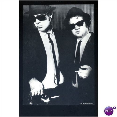 Cinema THE BLUES BROTHERS John Belushi Postcard (Z.1068)