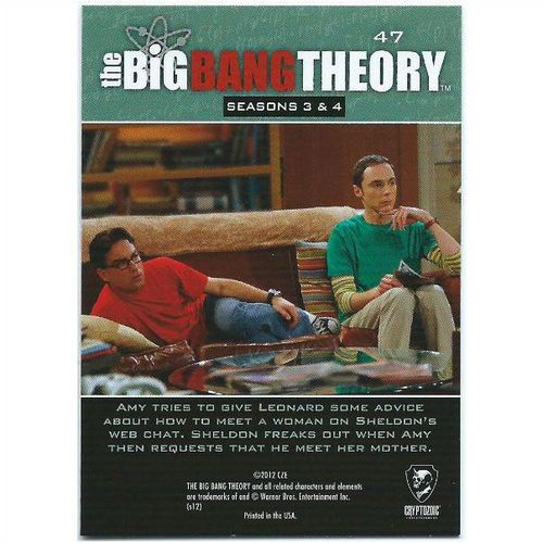 The Big Bang Theory Seasons 3 & 4 - #47